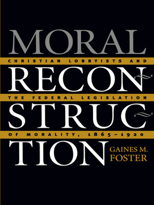 cover image of Moral Reconstruction